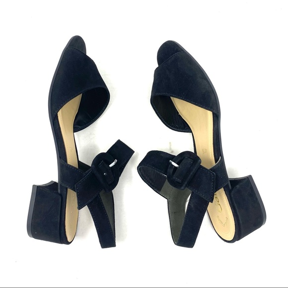 Gabor 81.742.17 black suede ankle strap sandals - Picture 7 of 11